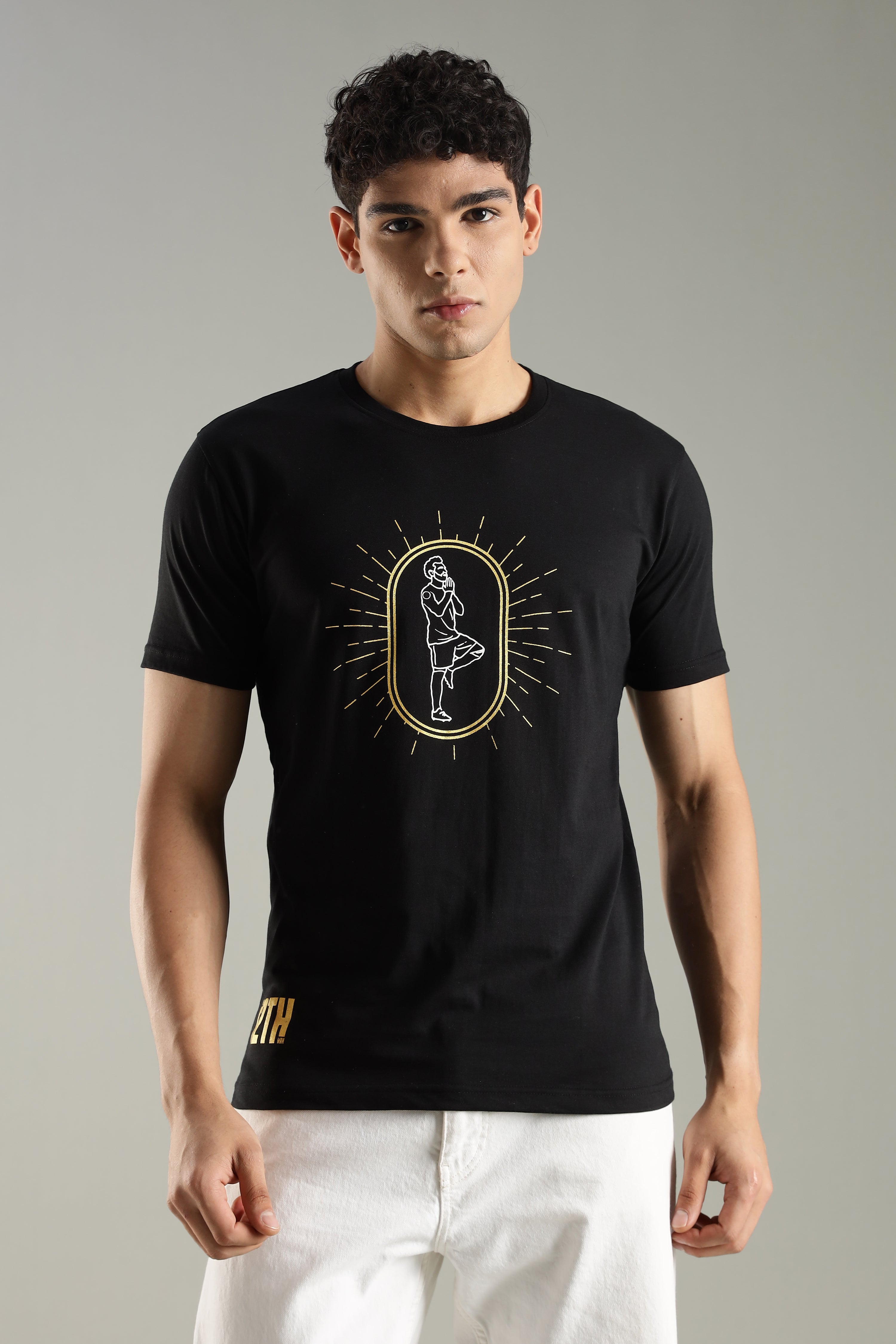 PHARAOH | Mo Salah | Unisex Regular Fit Graphic T-Shirt | 180 GSM Biowashed Cotton