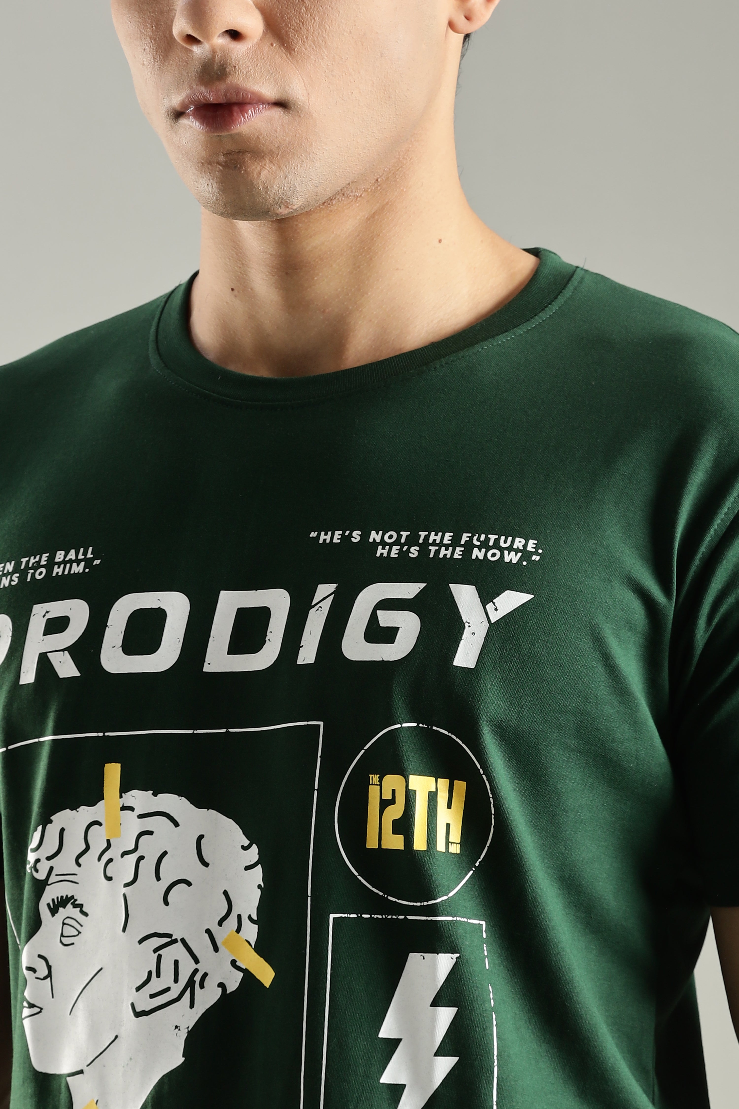 PRODIGY | Lamine Yamal | Unisex Regular Fit Graphic T-Shirt | 180 GSM Biowashed Cotton