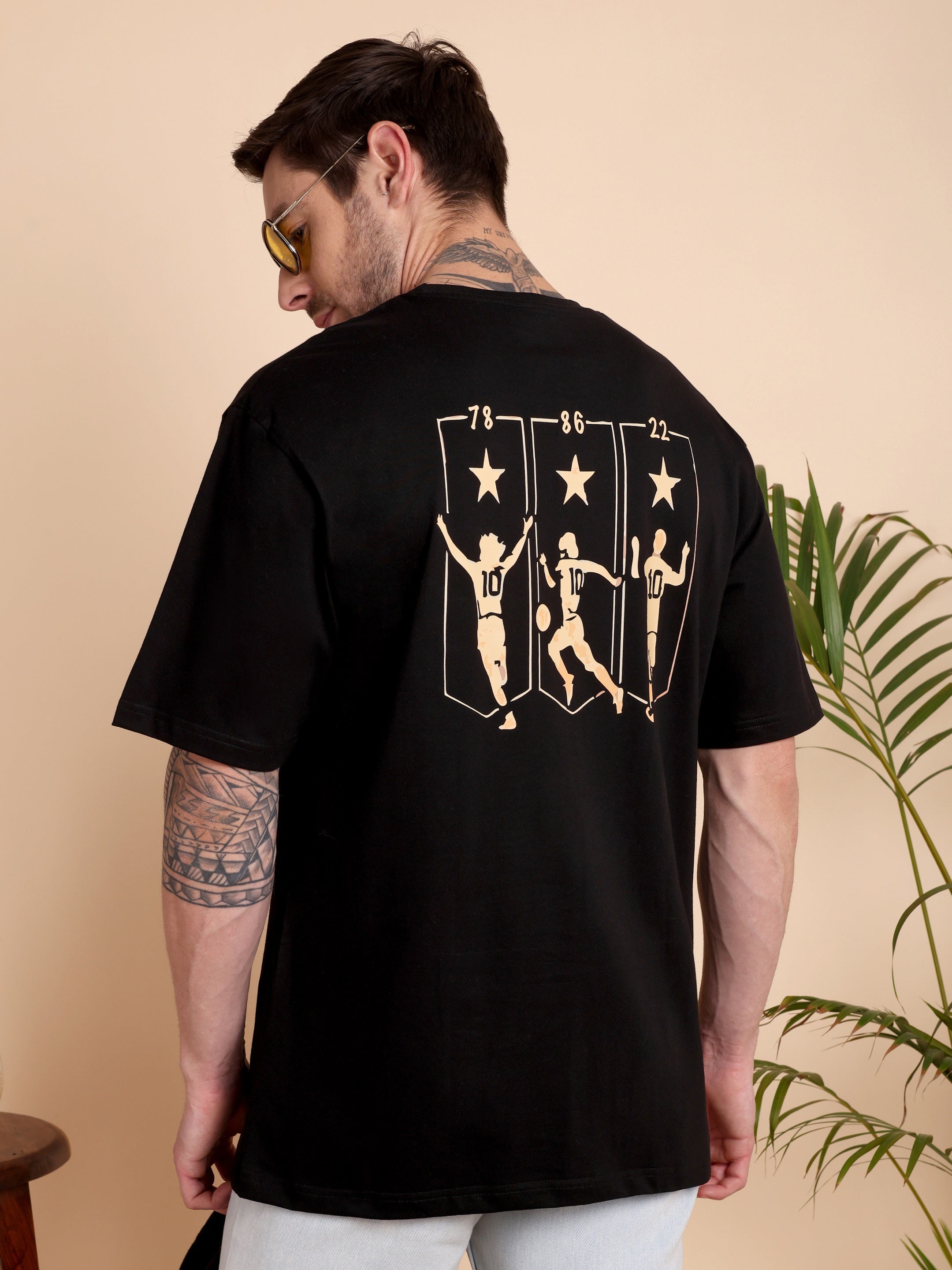 The Legacy Tee | Argentina | Unisex Oversized Graphic T-Shirt | Drop-Shoulder | 180 GSM Biowashed Cotton