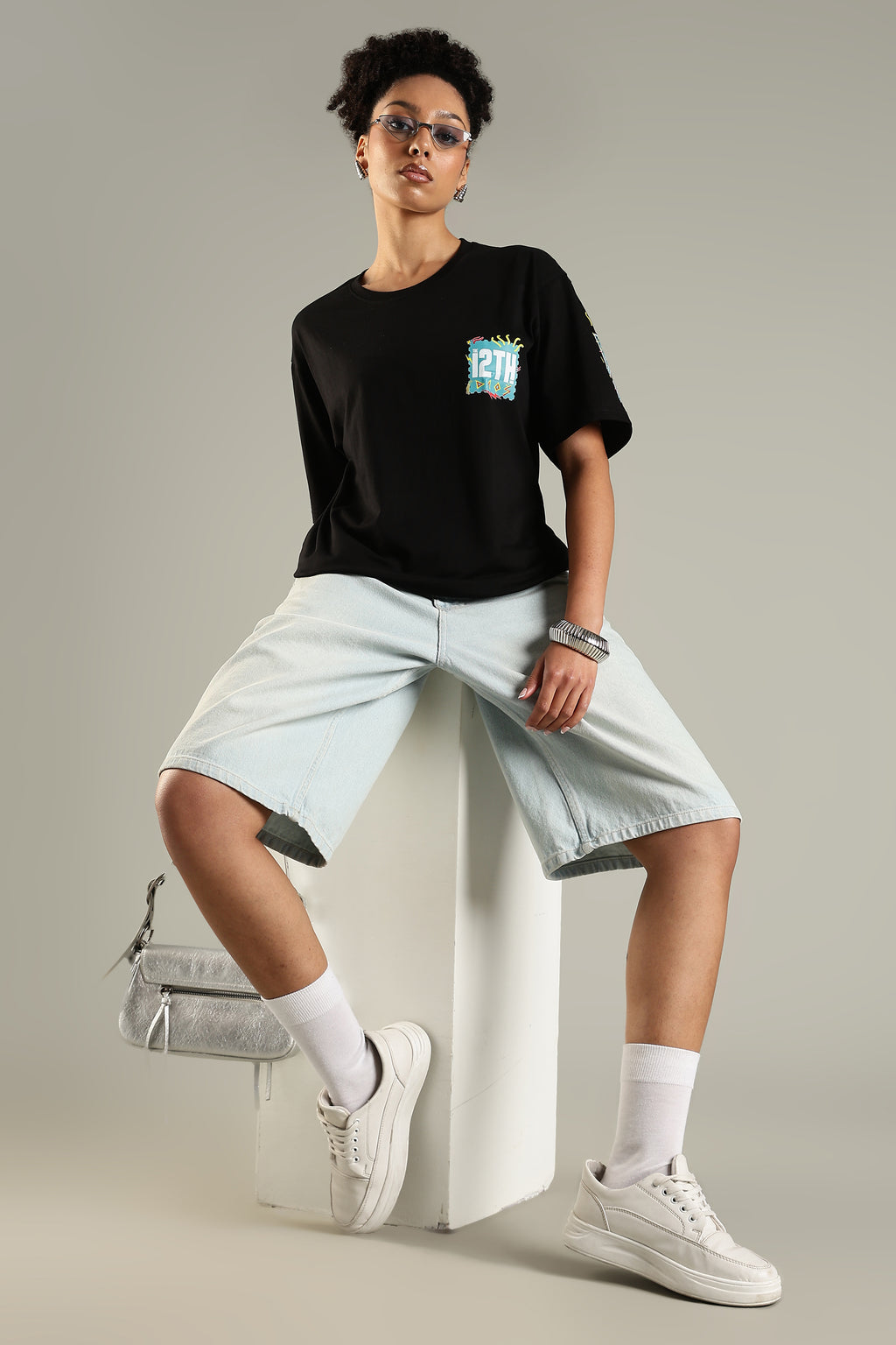 EL DIOS – HAND OF GOD | Maradona | Unisex Oversized Graphic T-Shirt | Drop-Shoulder | 180 GSM Biowashed Cotton