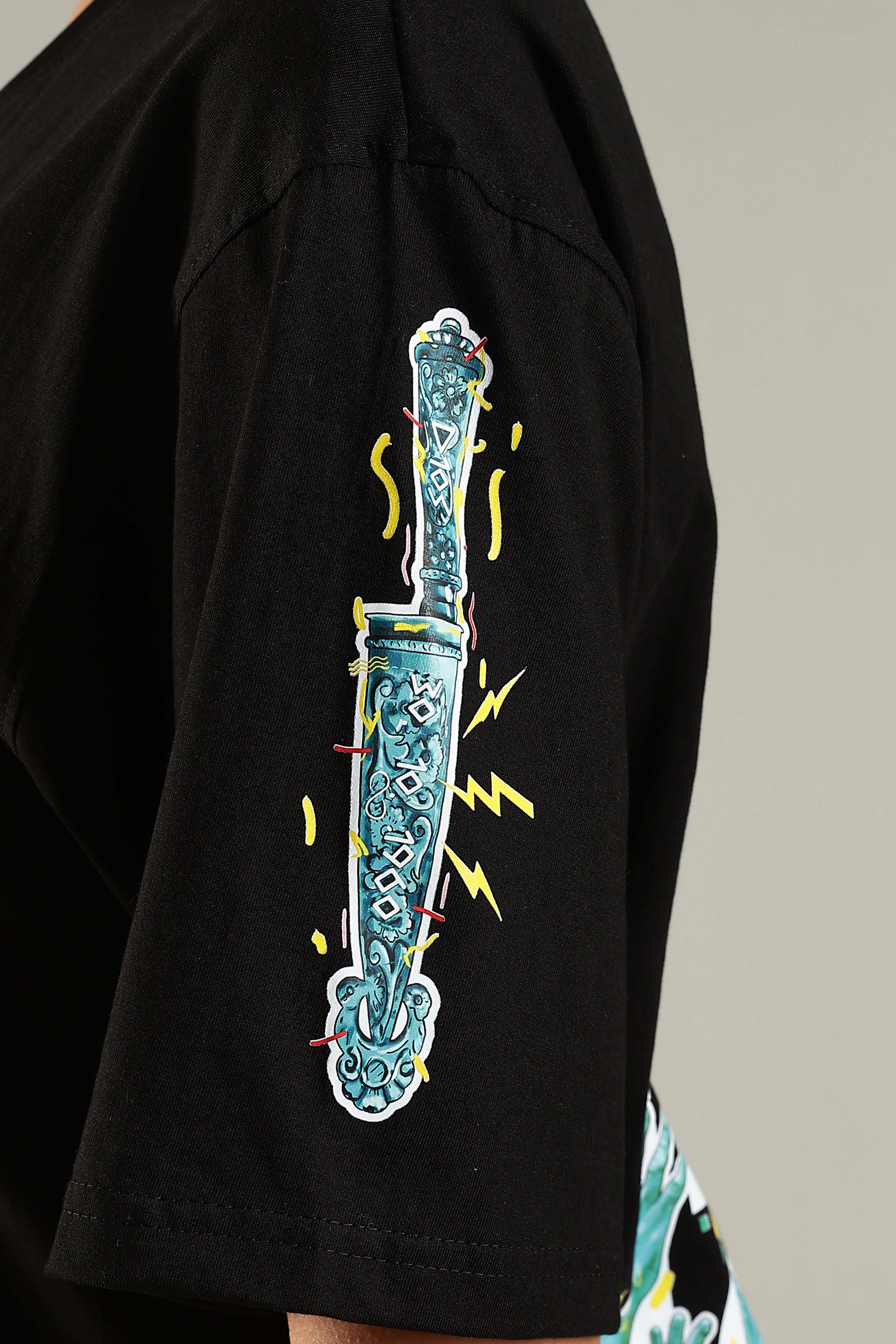 EL DIOS – HAND OF GOD | Maradona | Unisex Oversized Graphic T-Shirt | Drop-Shoulder | 180 GSM Biowashed Cotton